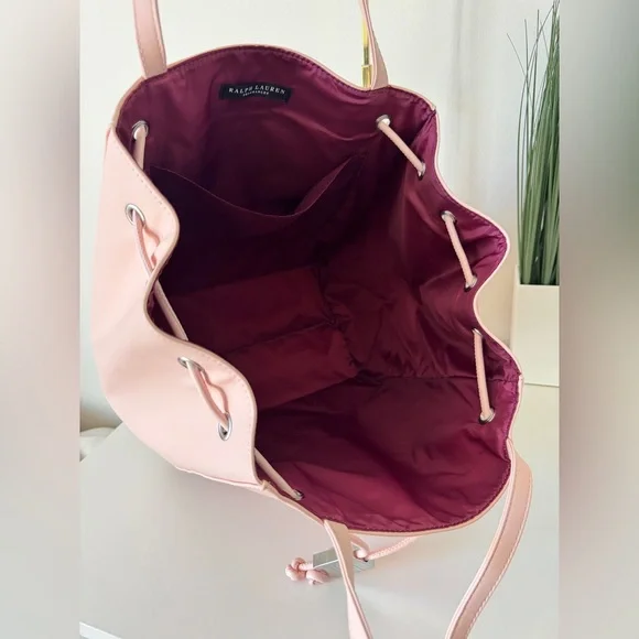 New Ralph Lauren Pink Tote Bag - Picture 7 of 9
